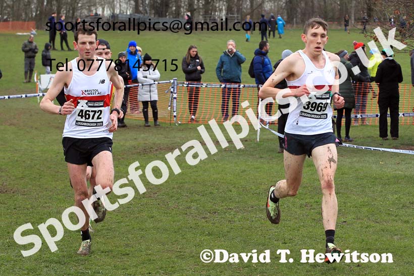 Senior Mens 2023 UK CAU Inter Counties Cross Country Champs, Prestwold Hall, Loughborough. Photo: David T. Hewitson/Sports for All Pics